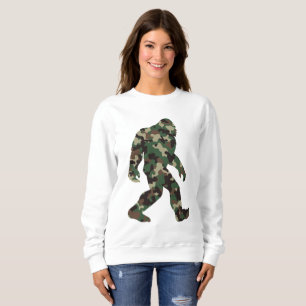 Camouflage Bigfoot Sasquatch Sweatshirt