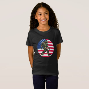 Camouflage Bigfoot Sasquatch T-Shirt