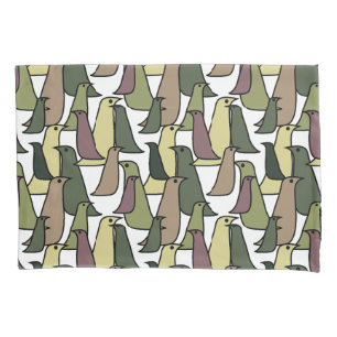 Camouflage Birds Kissenbezug