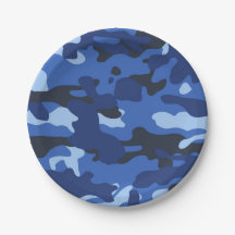 Camouflage Blue Camouflage Army Pattern