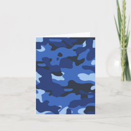 Camouflage Blue Camouflage Pattern Karte