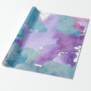 Camouflage Blue Geschenkpapier