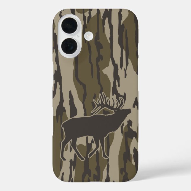 Camouflage Bottomland JagdElch Case-Mate iPhone Hülle (Rückseite)