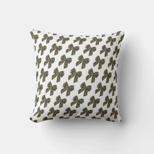 Camouflage Bow Camouflage Coquette Bow JagdGirl Kissen