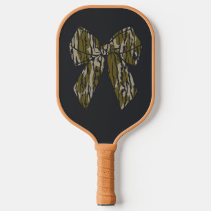 Camouflage Bow Camouflage Coquette Bow JagdGirl Pickleball Schläger