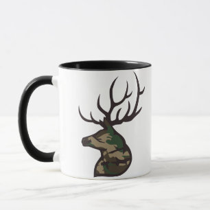 Camouflage Buck Tasse