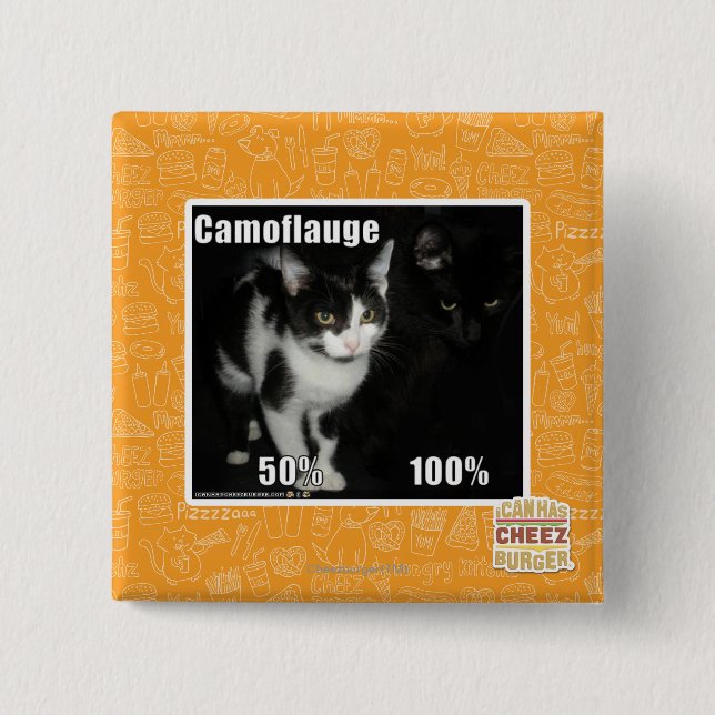 Camouflage Button (Vorderseite)