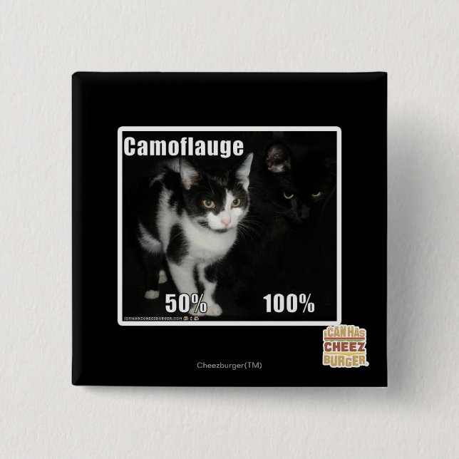 Camouflage Button (Vorderseite)