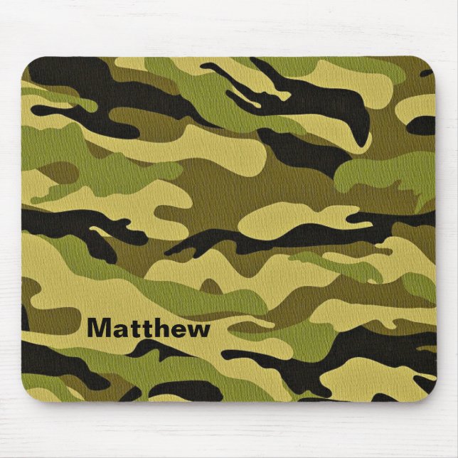 Camouflage Camouflage Design Mousepad (Vorne)