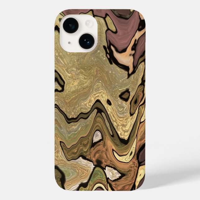 Camouflage. Camouflage Dschungelaussehen. Green &  Case-Mate iPhone Hülle (Rückseite)