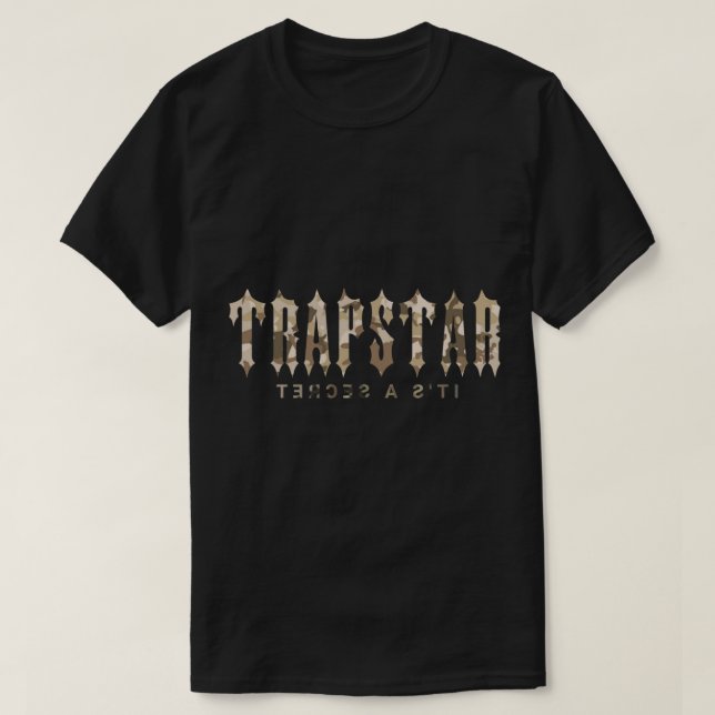 Camouflage Camouflage Militärarmee Trapstar Ästhet T-Shirt (Design vorne)
