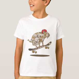 Camouflage Capybara T - Shirt