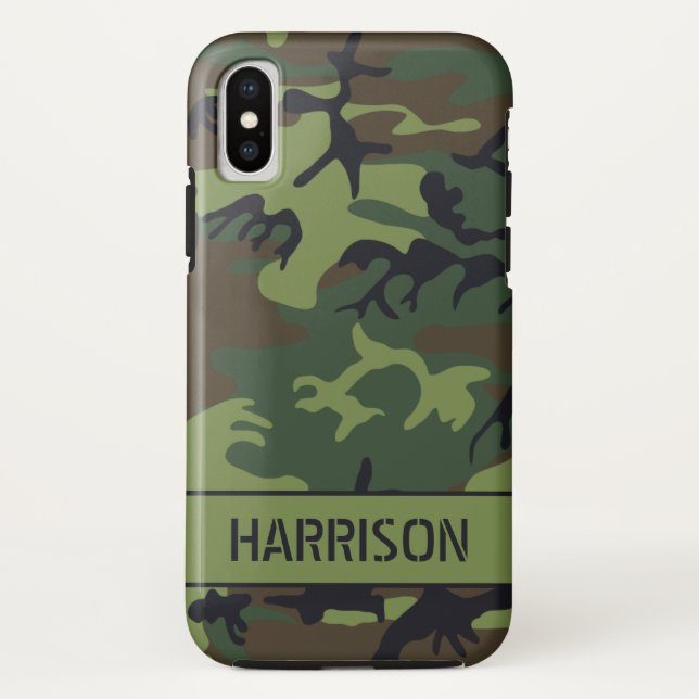 Camouflage Case-Mate iPhone Hülle (Rückseite)