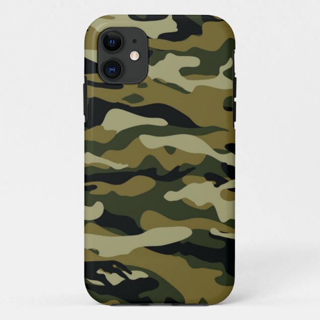 Camouflage Case-Mate iPhone Hülle (Rückseite)