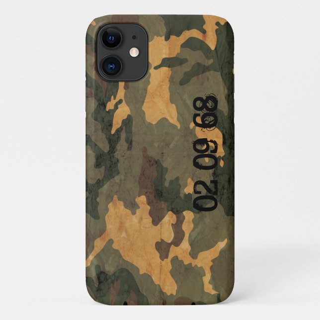 Camouflage Case-Mate iPhone Hülle (Rückseite)