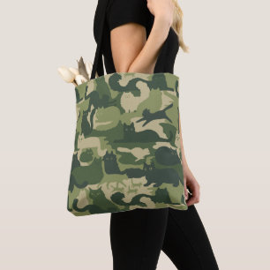 Camouflage Cats Pattern Army Green Kitats Camoufla