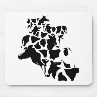 Camouflage cattle mousepad