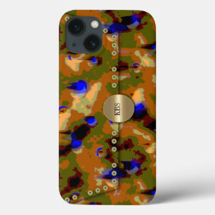 Camouflage Clutch Bag iPhone 13 Hülle