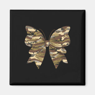 Camouflage Coquette Bow Duck Jagd Frauen Niedlich  Magnet