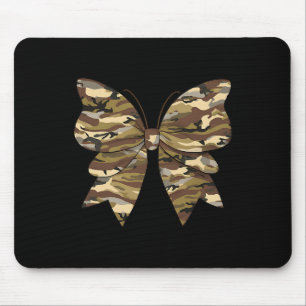Camouflage Coquette Bow Duck Jagd Frauen Niedlich Mousepad