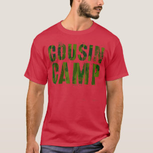 Camouflage COUSIN CAMP Funny Oma Großartiger Garte T-Shirt