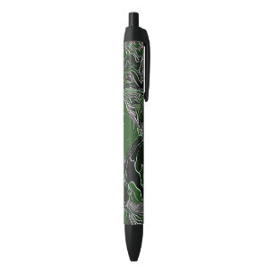 Camouflage der Funky Green Army Kugelschreiber