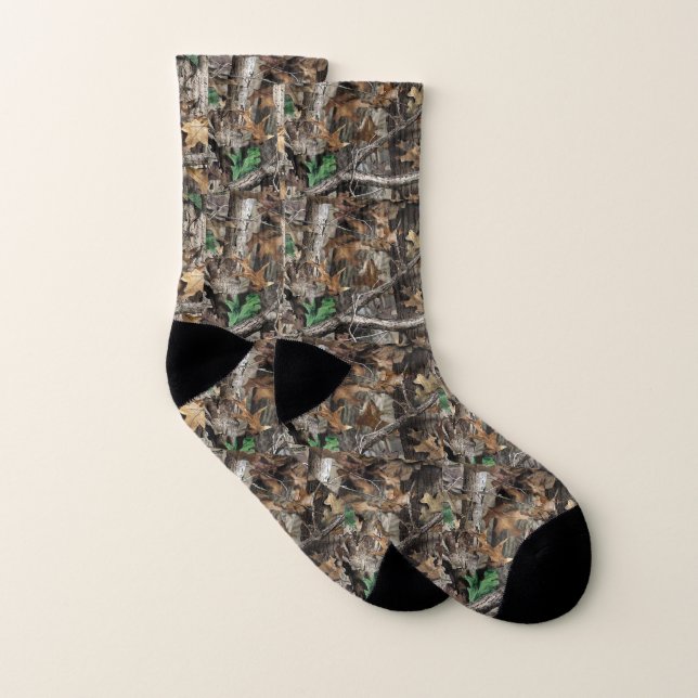 Camouflage der Jäger-Forstbaum #1-Socken Socken (Paar)