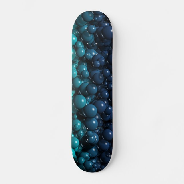 Camouflage der Tiefenmeerblasen Skateboard (Vorderseite)
