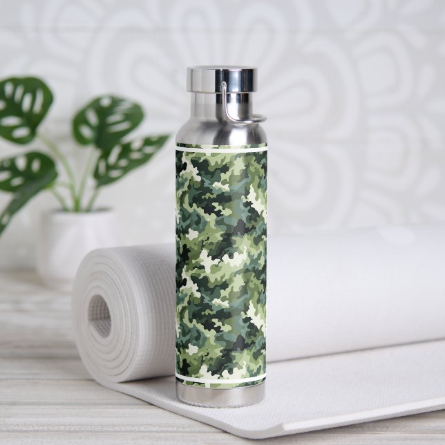 Camouflage der Wasserflasche Trinkflasche (Yoga)