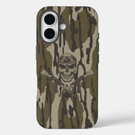 Camouflage des Bottomlandes Vintag Classic Rifle a iPhone 16 Hülle