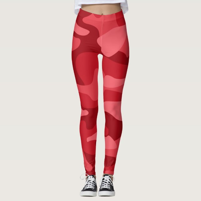 Camouflage des Kaiserlichen Roten Monokolars Leggings (Vorderseite)