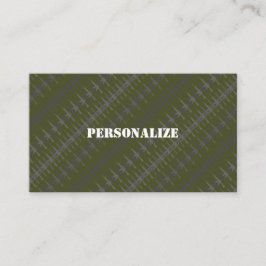 Camouflage des Rekrutierers der Streitkräfte Gun G Visitenkarte