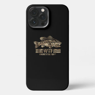 Camouflage des Wolfsbarschfangs, wo der Fisch ist iPhone 13 Pro Max Hülle