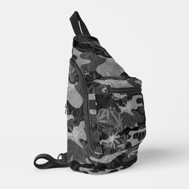 Camouflage Design Camouflage Crossbody Bag (Linke Seite)