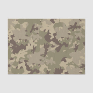 Camouflage-Design Seidenpapier