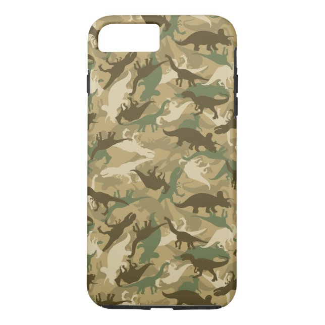 Camouflage Dinosaur TelefonCase Case-Mate iPhone Hülle (Rückseite)