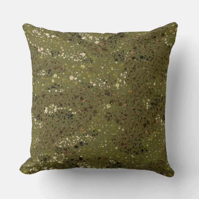 Camouflage Dots Kissen (Vorderseite)
