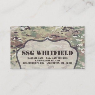 Camouflage einheitliche Camoflage Camouflage der Visitenkarte