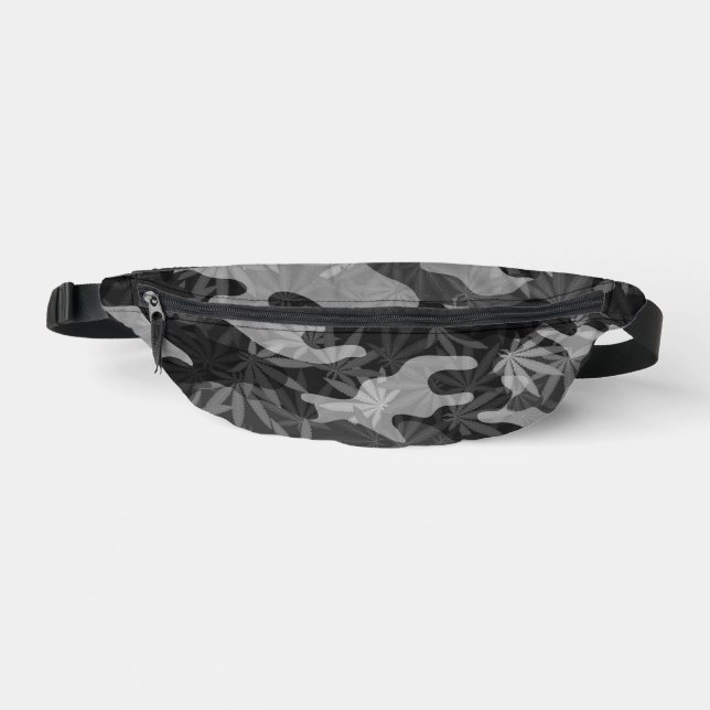 Camouflage Fanny Pack Bauchtasche (Vorderseite)