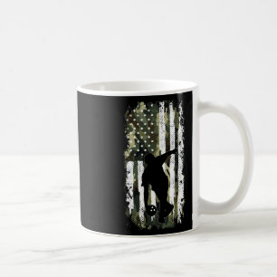 Camouflage Flag Bowling Player Vintag Patriotic Me Kaffeetasse