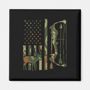 Camouflage Flag Hirsche Jagd Patriotischer Jäger V Magnet