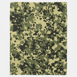 Camouflage Fleecedecke