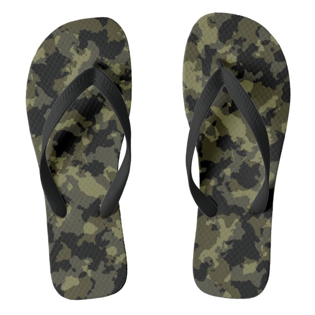 CAMOUFLAGE FLIP FLOPS (Fußbett)