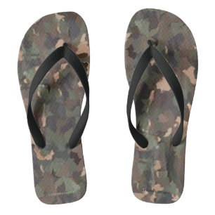 Camouflage Flip Flops