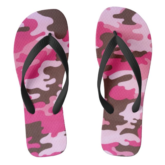 Camouflage Flip Flops (Fußbett)
