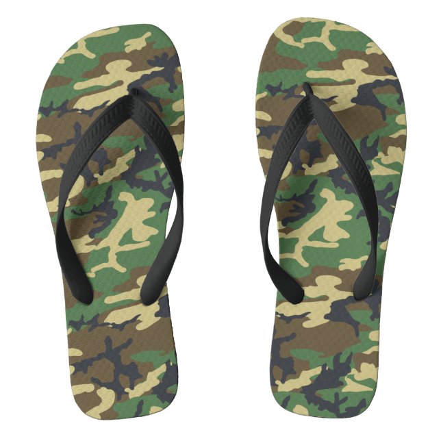 Camouflage-Flip-Flops für Outdoorsmen und Sommergä Flip Flops (Fußbett)