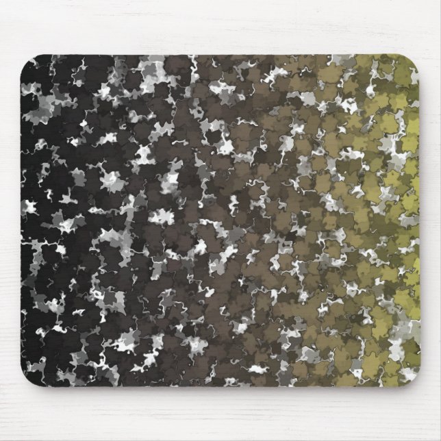 Camouflage für sparsame Blätter Mousepad (Vorne)