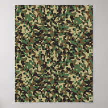 Camouflage gemustert