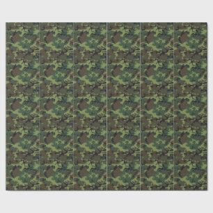Camouflage Geschenkpapier
