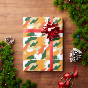 camouflage geschenkpapier